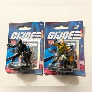 G.I. Joe Action Figures - Snake Eyes and Duke , Set of 2!